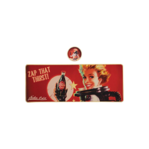 Fanattik Fallout - Nuka-Cola XL - Desk Pad And Coaster Set