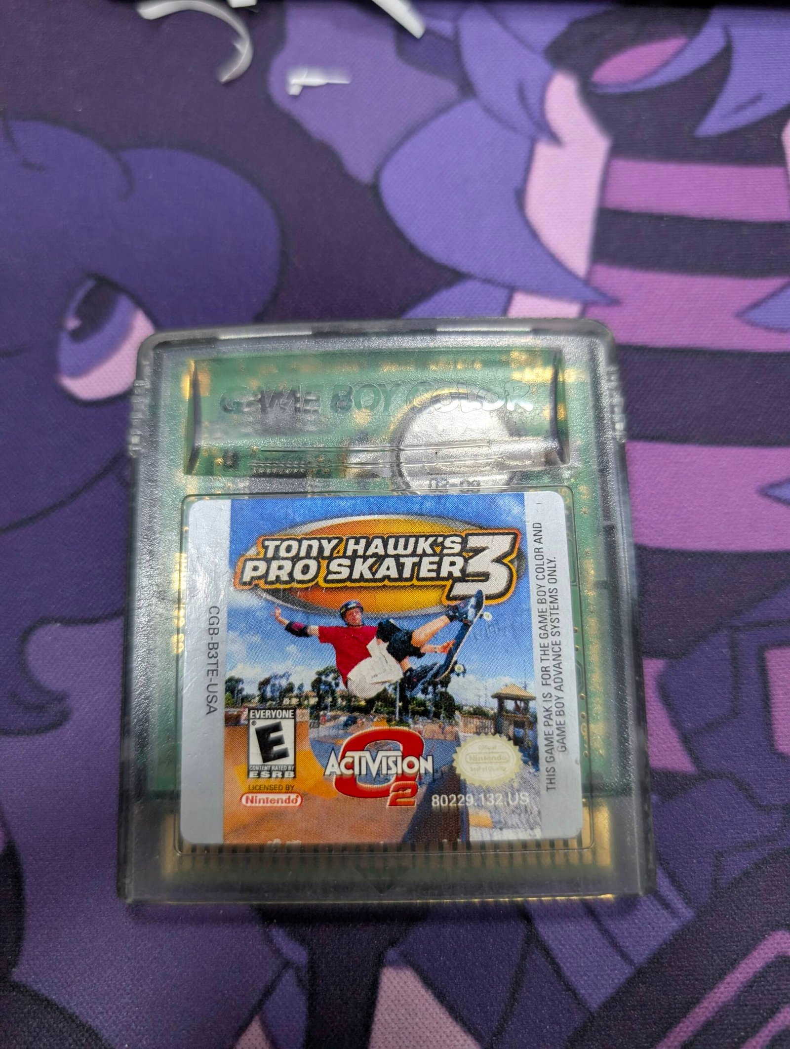 Tony Hawk's pro skater 3 gameboy