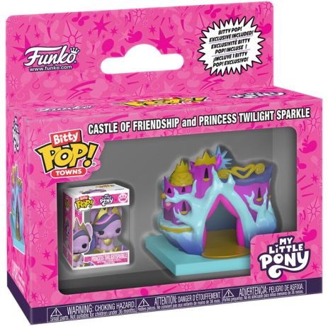 Hasbro Princesse Twilight Sparkle Et Château De L'amitié - Bitty Pop