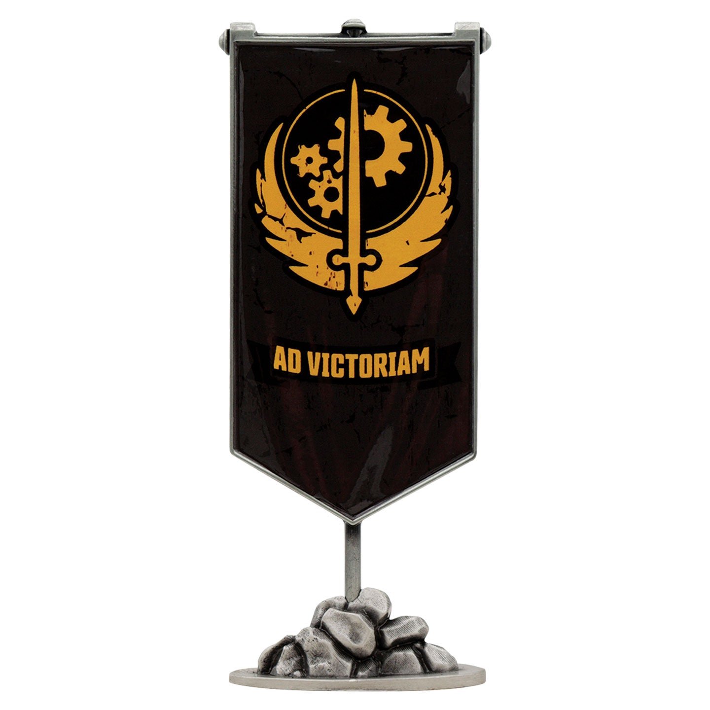 Fallout Brotherhood Of Steel Metal Banner