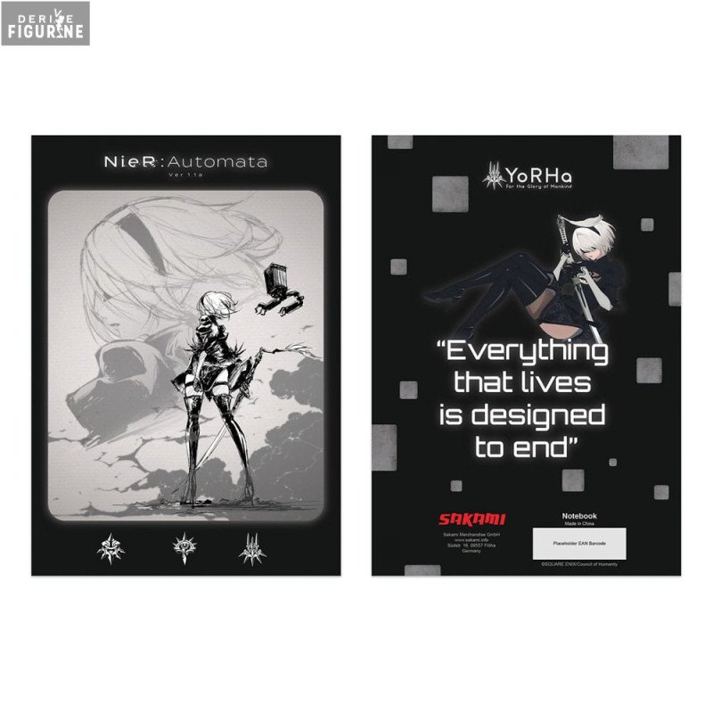 Sakami Merchandise NieR: Automata Ver1.1a Notebook