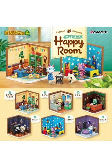 Animal Crossing assortiment figurines Blind Box Happy Room
