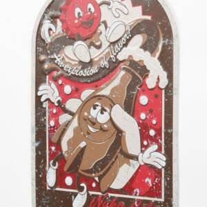 Fallout panneau métal Vintage Ad 30 x 45 cm