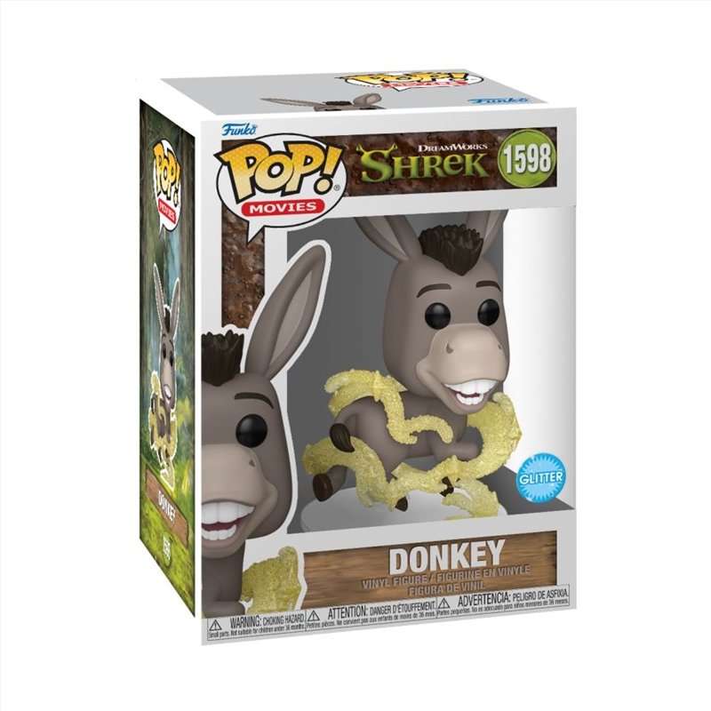 Funko Pop! Movies Shrek Vinyl Figure Donkey #1598 (TAX HOLIDAY)