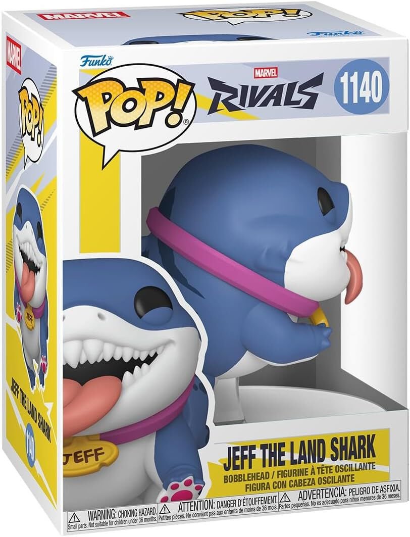 Funko Marvel Rivals – Jeff The Land Shark Pop! Vinyl Figure