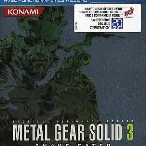 Metal gear solid 3 : Snake Eater - Edition métal