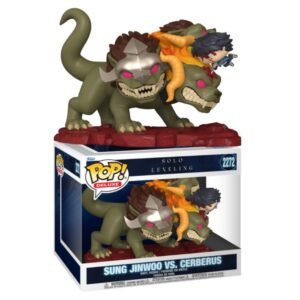 Solo Leveling POP! Deluxe Vinyl Figure Jinwoo Vs Cerberus 9 Cm
