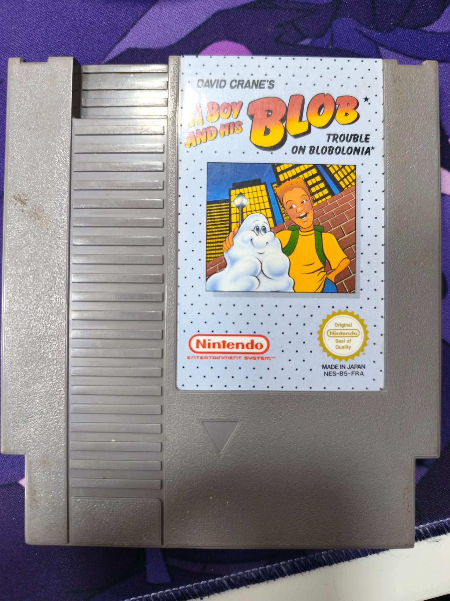 A boy and his Blob NES
