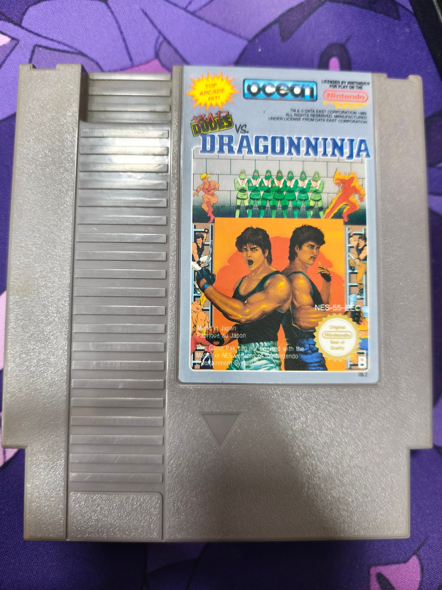 Bad Dudes vs Dragon Ninja NES