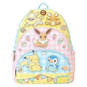 POKEMON LOUNGEFLY SAC A DOS TRIPLE
POCHE POKEMON CAFE