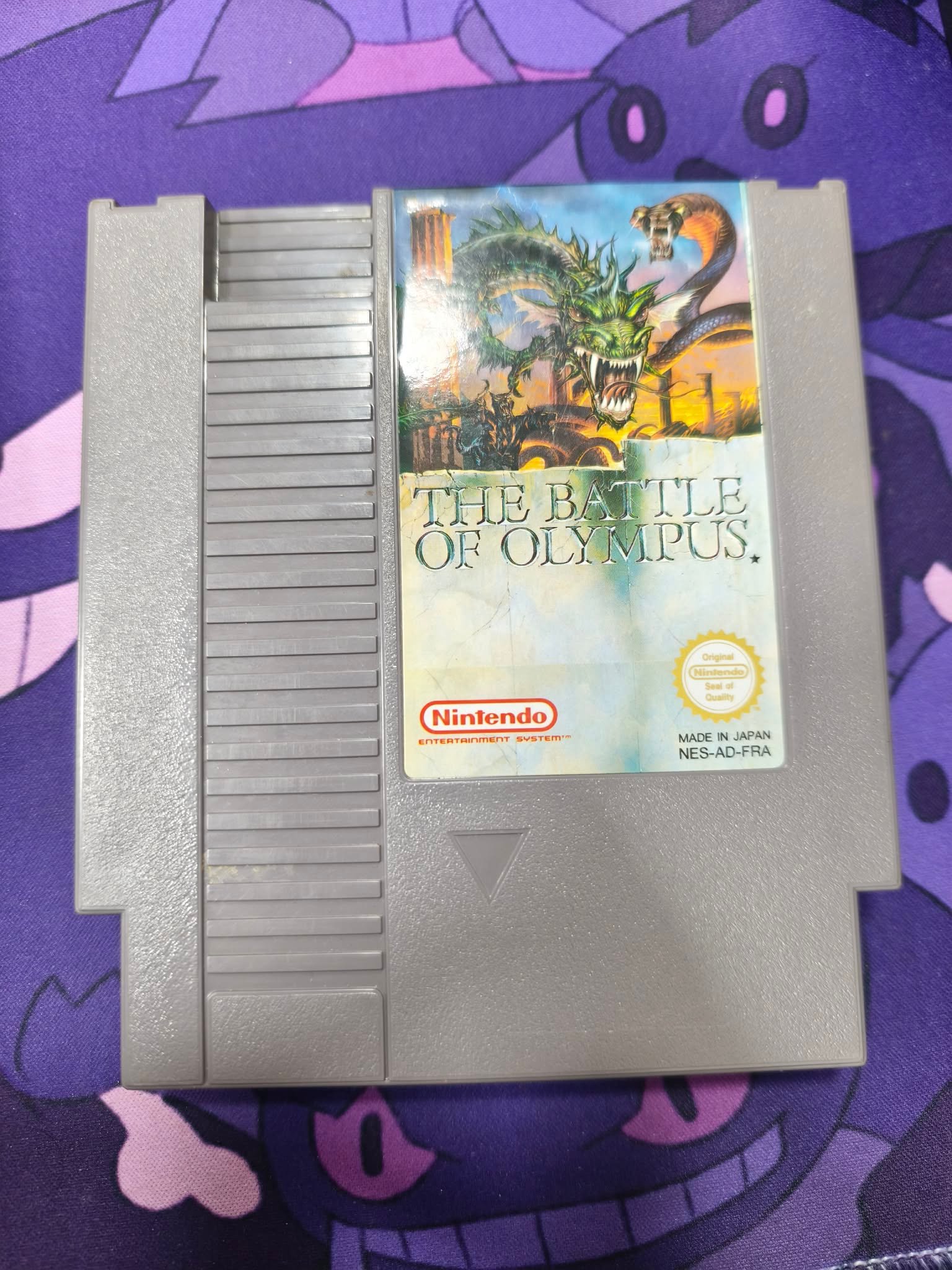 The Battle of olympus NES