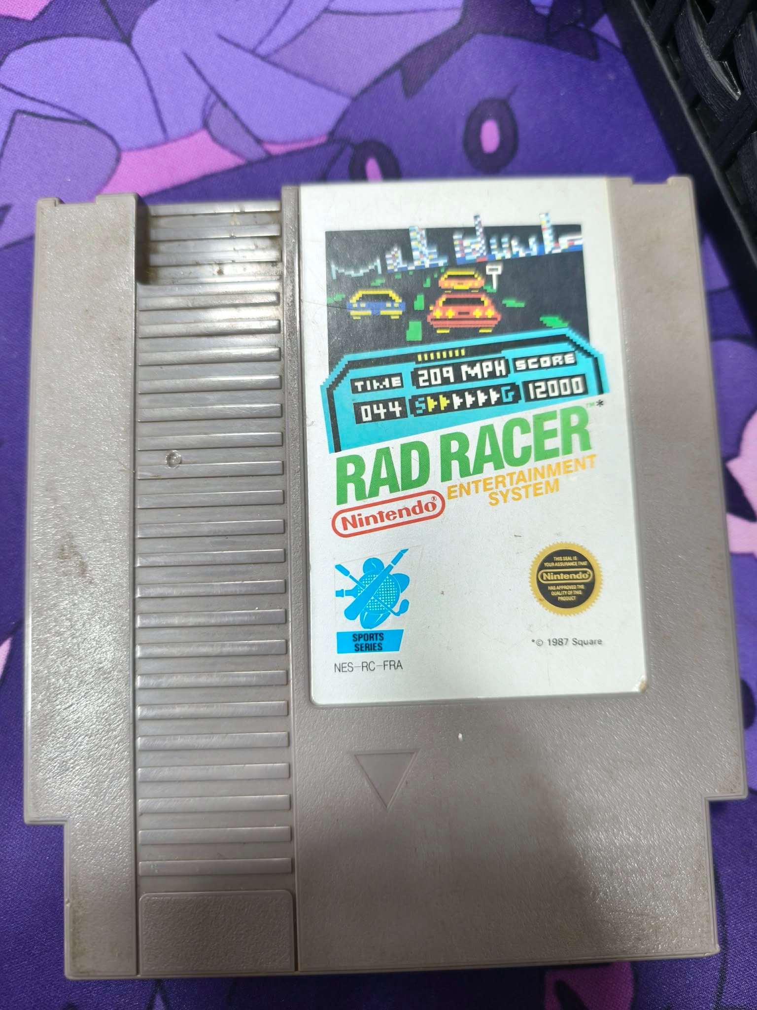 Rad Racer NES