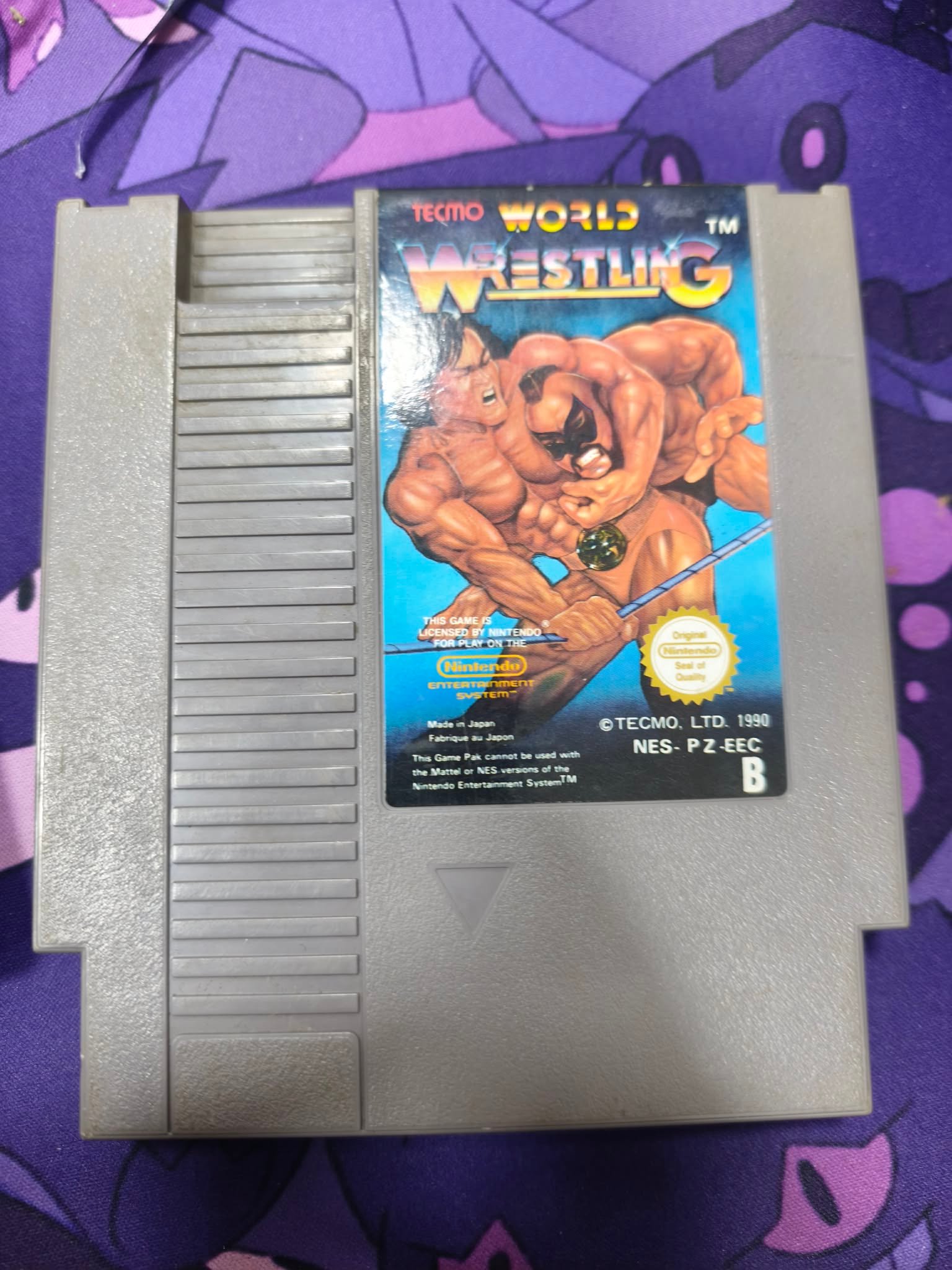 Tecmo World Wrestling NES