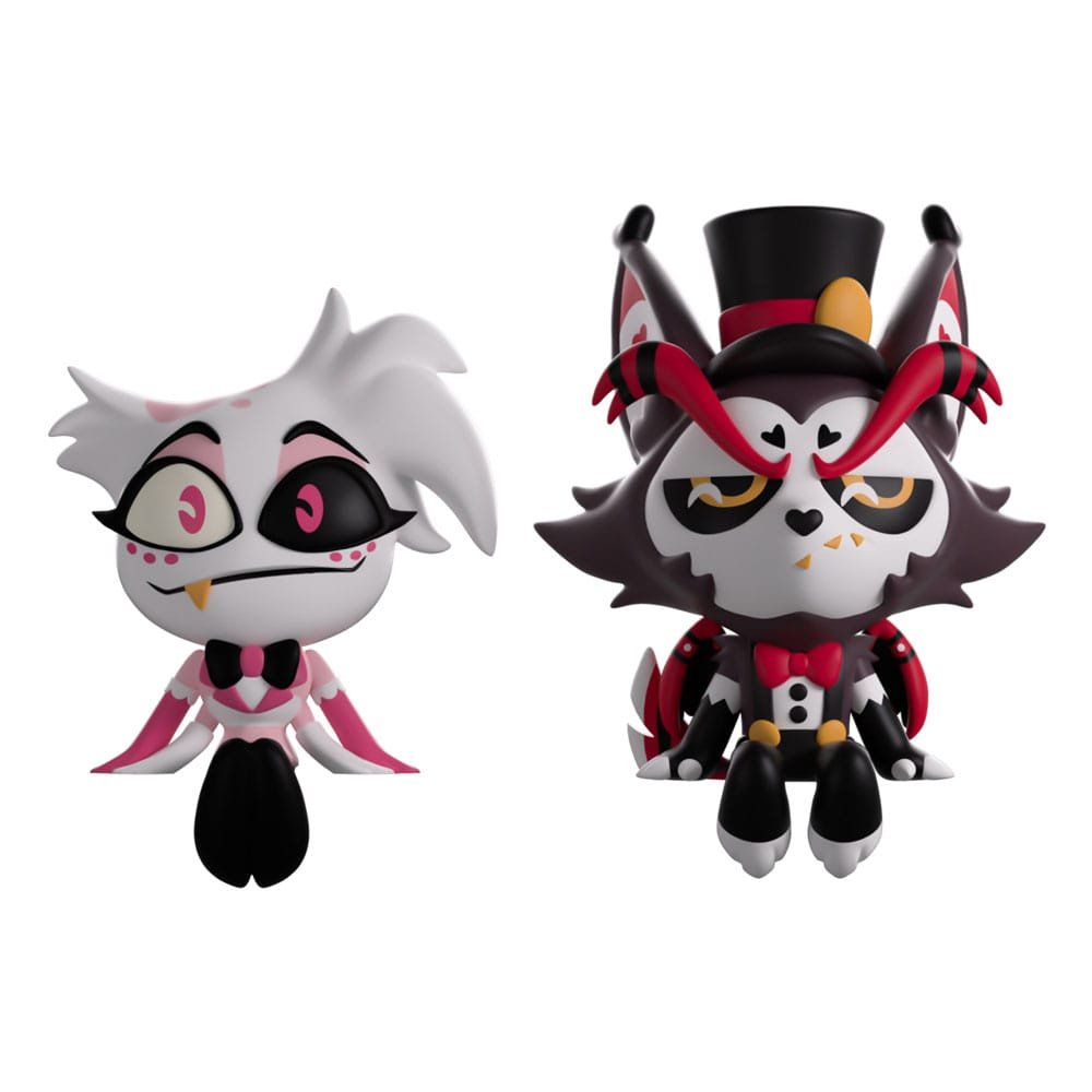 Youtooz Hazbin Hotel Vinyl Figures Angel Dust & Husk Monitor Buddiez