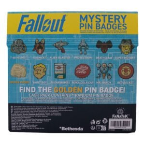 Fallout présentoir Pin's Mystery Pin Badge