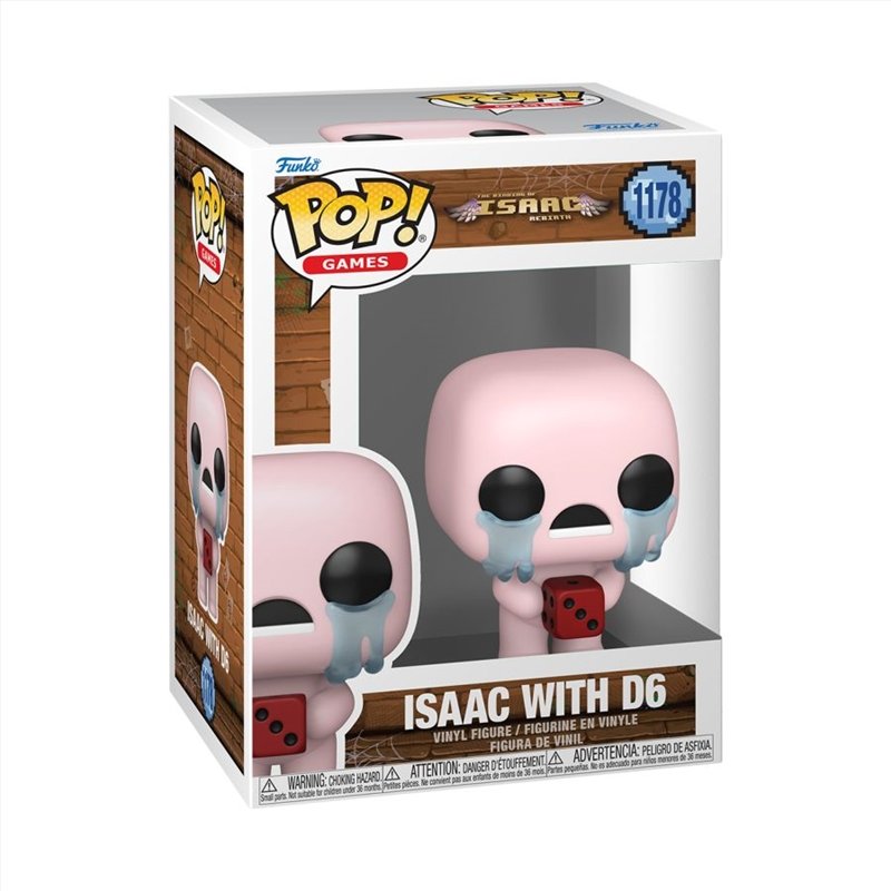 The Binding Of Isaac: Rebirth - Isaac With Dice Pop! Vinyl