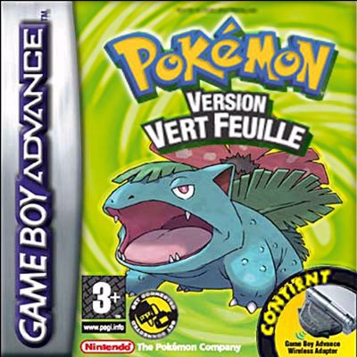 Pokemon Vert feuille sans livret