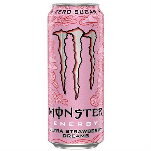 Monster Energy Ultra Strawberry Dream Cans 24x50cl