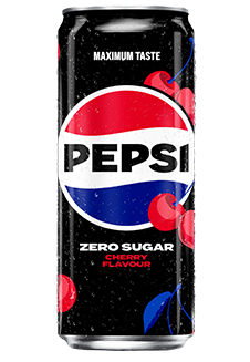 Pepsi Zero Sugar Cherry (24 X 0,33 Liter Cans BE)