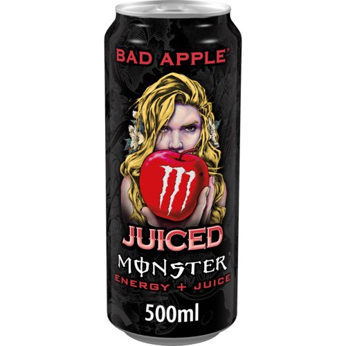 Monster Energy Juiced Bad Apple Cans 24x50cl