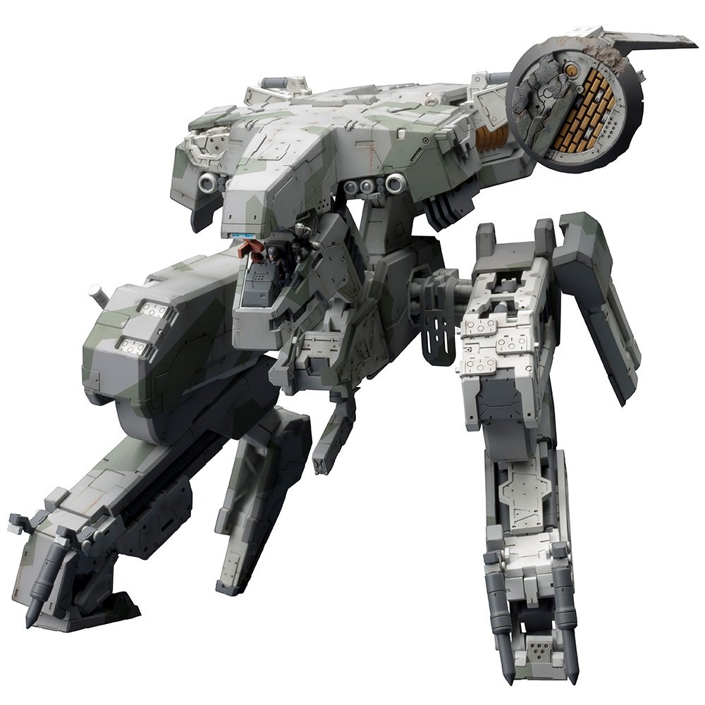 Metal Gear Solid 4 figurine Plastic Model Kit 1/100 Metal Gear Rex MGS 4 Version 22 cm
