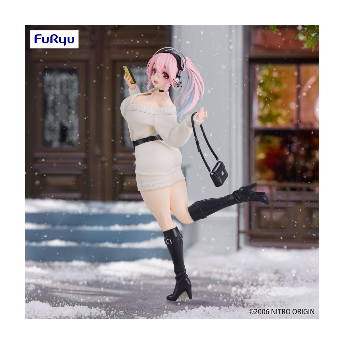 Furyu Super Sonico Trio-Try-iT PVC Statue Winter Memory Ver. 21cm