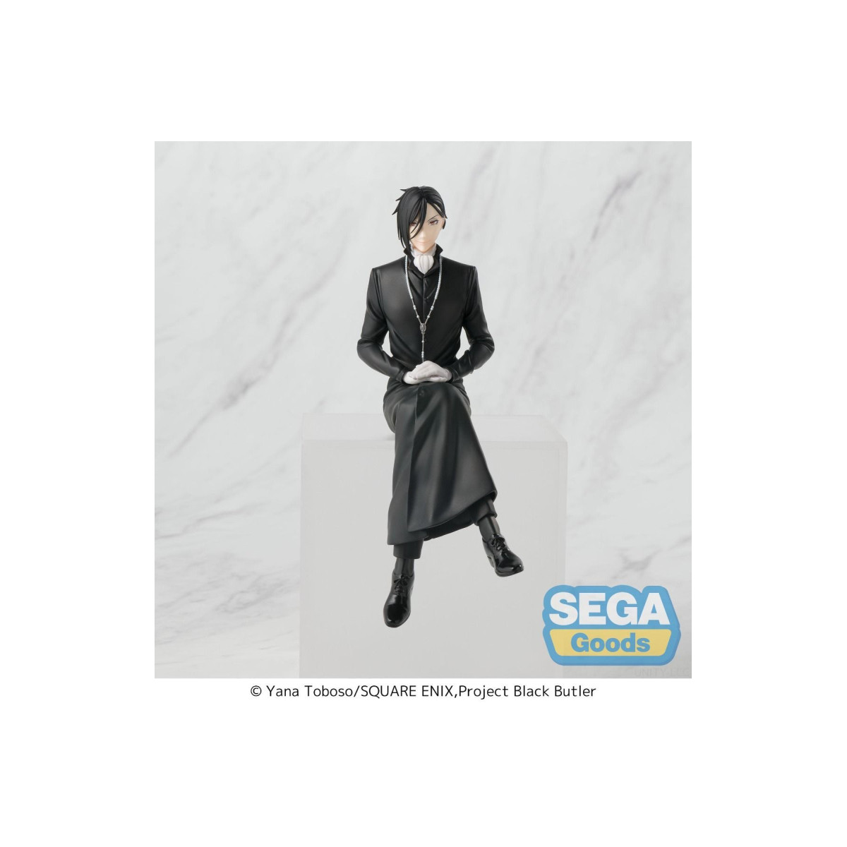 Black Butler: Boarding School Arc PM Perching PVC Statue Sebastian Michaelis 16 Cm