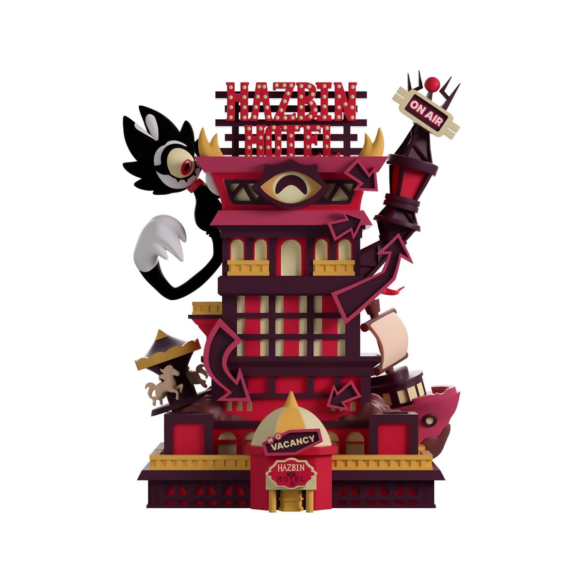 Youtooz Hazbin Hotel Vinyl Figure Old Hazbin Hotel 19 Cm