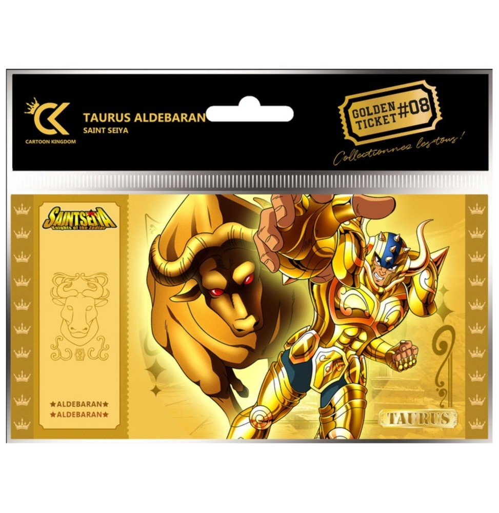 Cartoon Kingdom Golden Ticket Saint Seiya - Aldebaran