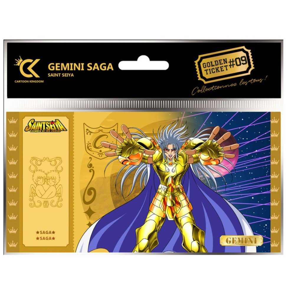 Cartoon Kingdom Golden Ticket Saint Seiya - Saga