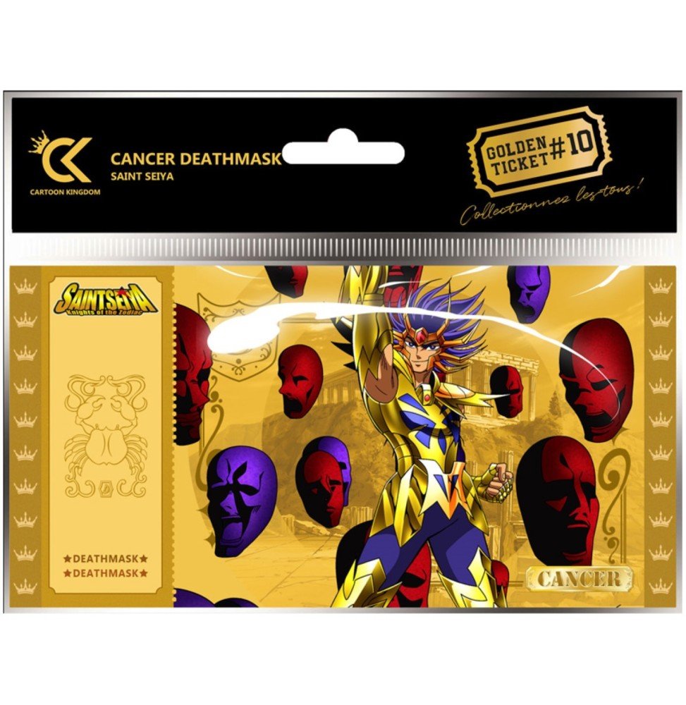 Cartoon Kingdom Golden Ticket Saint Seiya - Deathmask