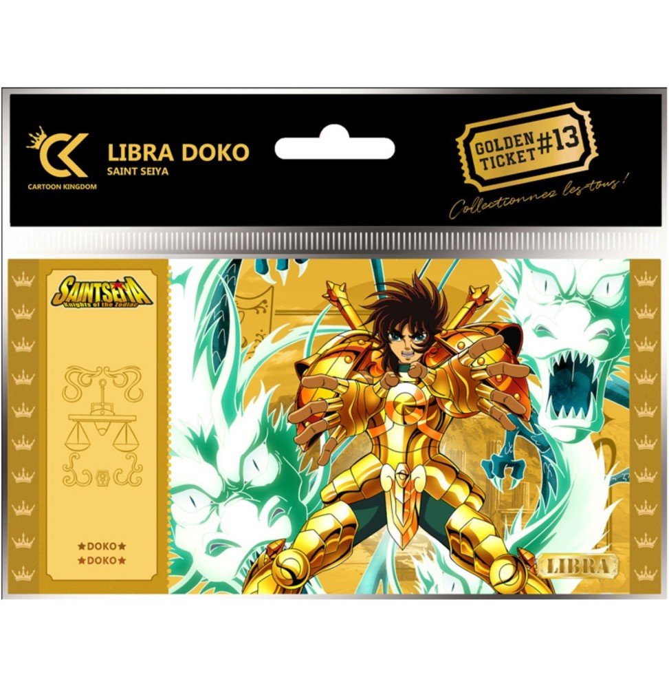 Cartoon Kingdom Golden Ticket Saint Seiya - Doko