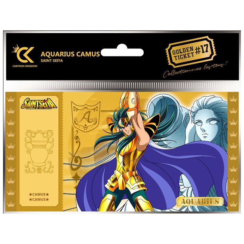 Cartoon Kingdom SAINT SEIYA Golden Ticket Camus