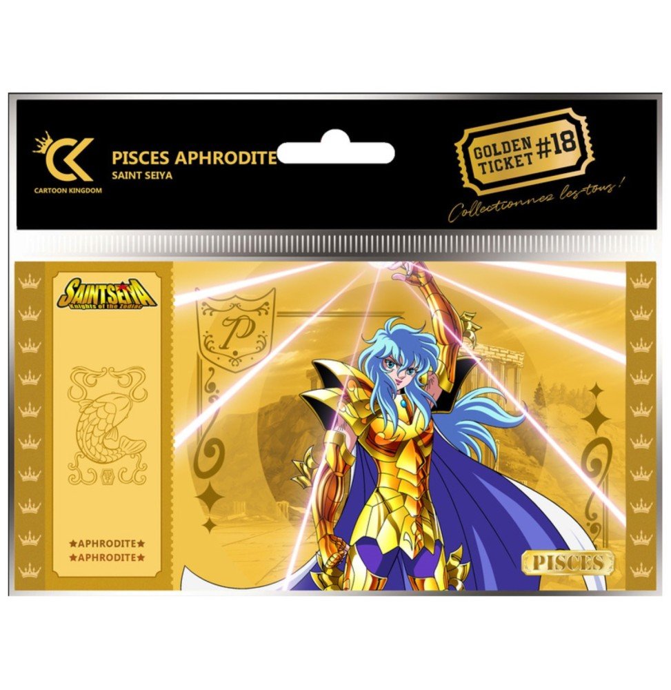 Cartoon Kingdom Golden Ticket Saint Seiya - Aphrodite