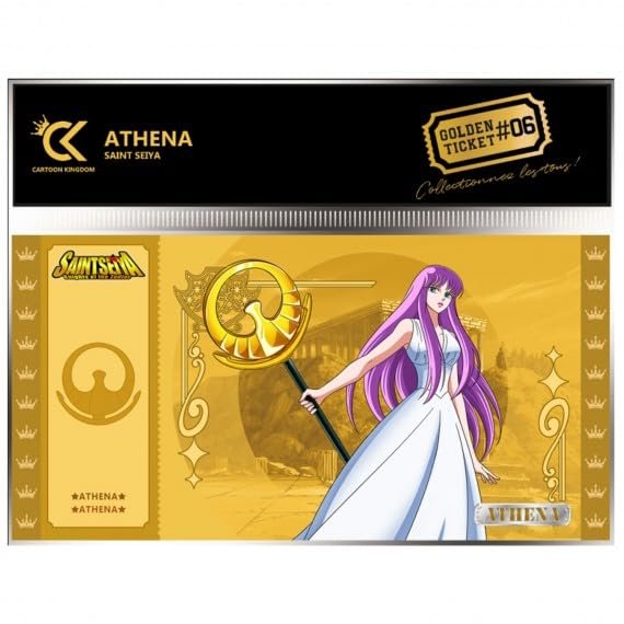 Cartoon Kingdom - Golden Ticket Saint Seiya Chevalier du Zodiaque - Athena - 3760375864856