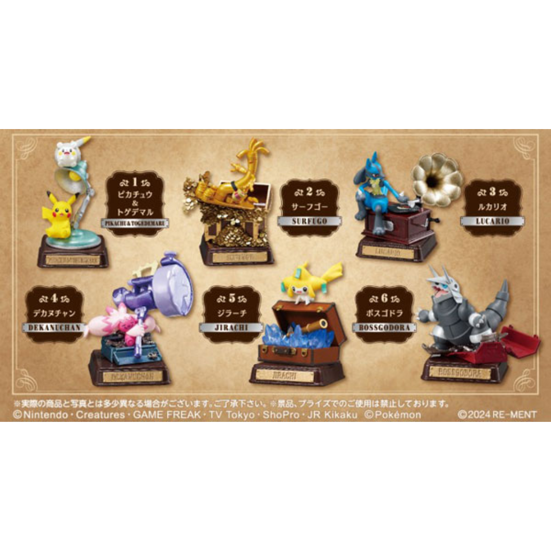 Re-Ment Pokemon Vintage Collection Steel Type Blind Box