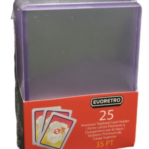 Evoretro Pack 25 Premium Topload Card Holder