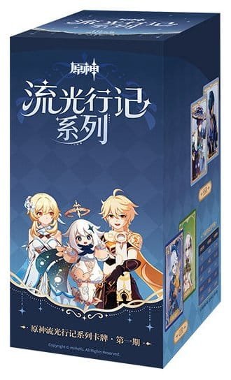 Genshin Impact Jeu de Cartes à Collectionner Journey of Light Blind Box *Version Chinoise*