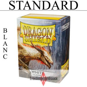 Dragon Shield White - Classic Sleeves - Standard Size