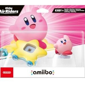 Amiibo - Kirby Air Riders - Kirby + Warp Star