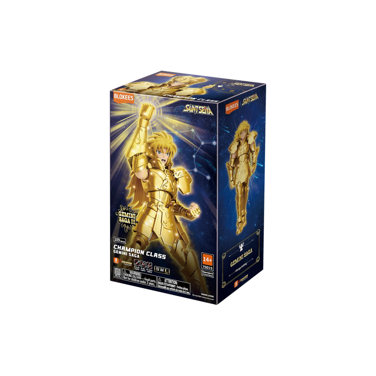 Blokees Champion Class Saint Seiya: Gemini Saga