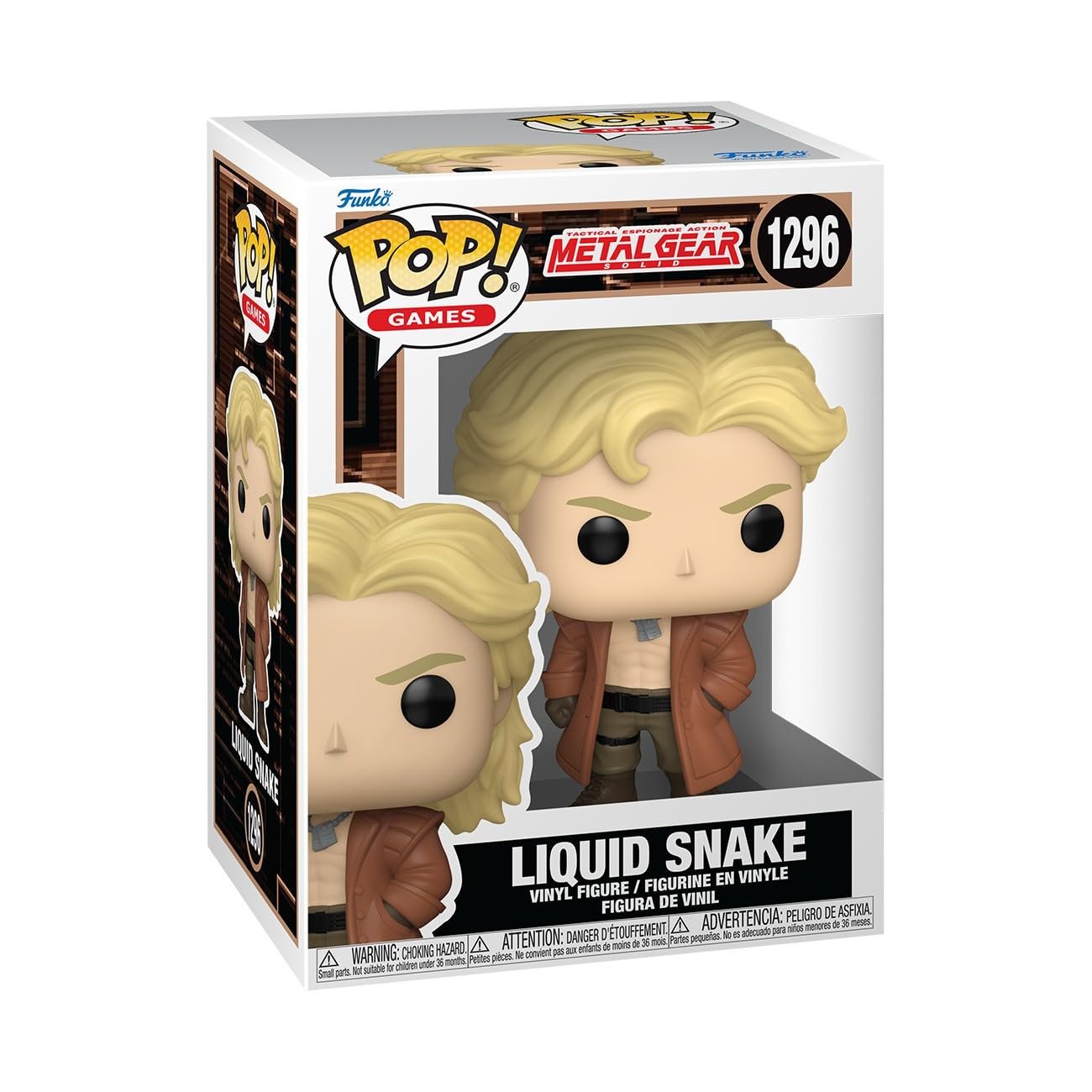 Funko Pop! Games Metal Gear Solid 1296 Liquid Snake