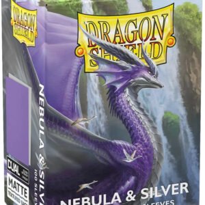Dragon Shield Nebula & Silver Dual Matte Standard Sleeves