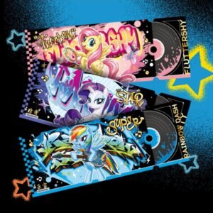 Loungefly My Little Pony Shining Note Laser Ticket Soul Beat 1 Pièce
