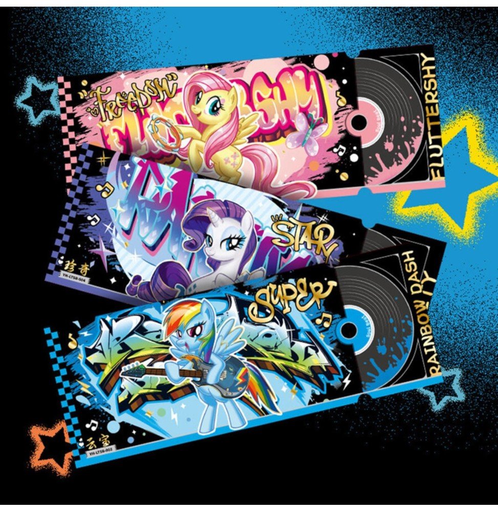 Loungefly My Little Pony Shining Note Laser Ticket Soul Beat 1 Pièce