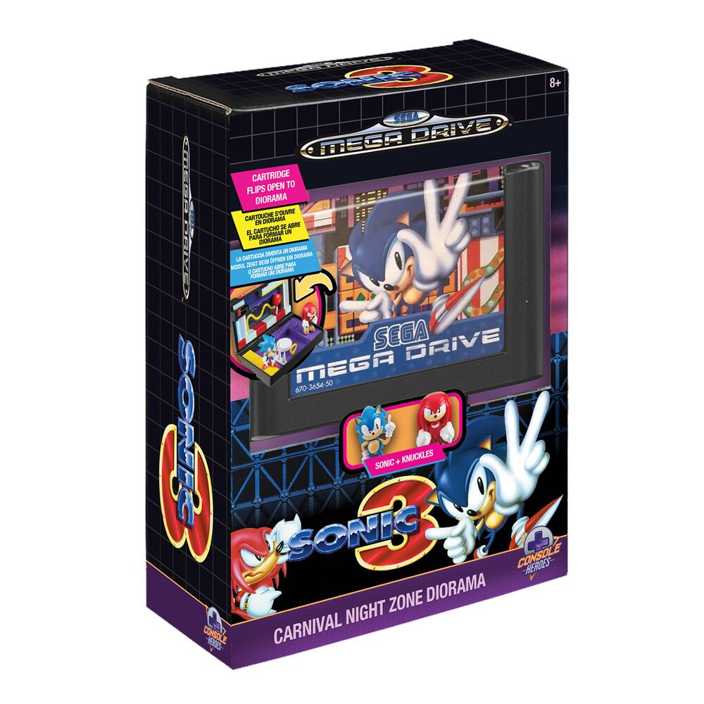 Console Heroes Sonic The Hedgehog 3 Mega Drive Diorama