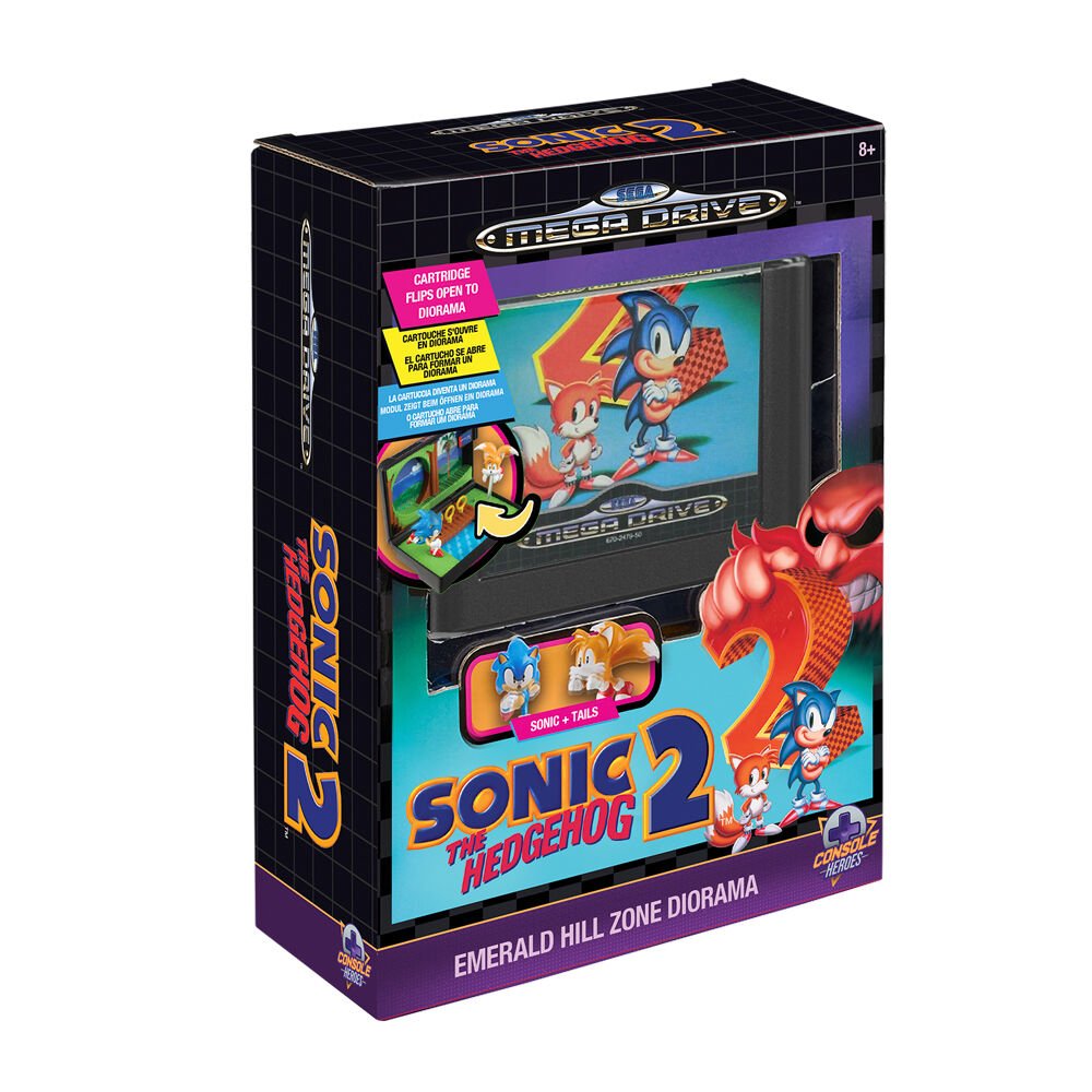 Console Heroes Diorama Mega Drive Sonic The Hedgehog 2