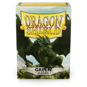 Dragon Shield 100ct Standard Card Sleeves - Classic Green