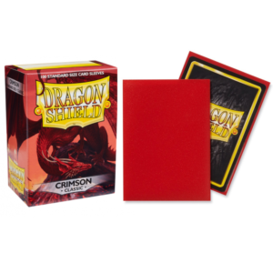 Dragon Shield Crimson - Classic Sleeves - Standard Size