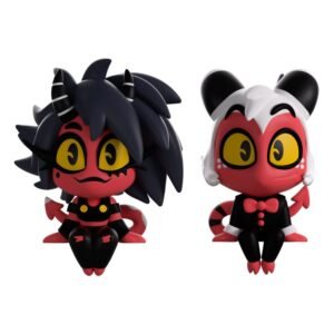 Helluva Boss Vinyl Figures Millie & Moxxie Monitor Buddiez